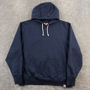 Best Made Co Hoodie Mens 2XL Navy Blue Pullover Hooded Sweatshirt Heavyweight